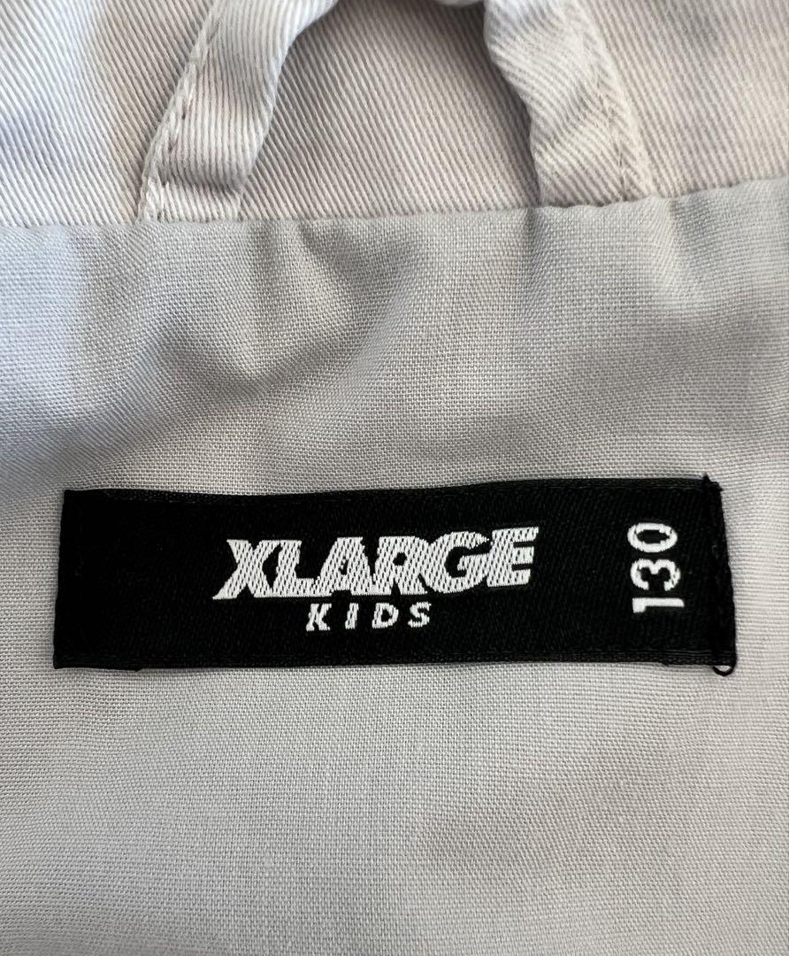 XLARGE グレー ボタンジャケット　130cm