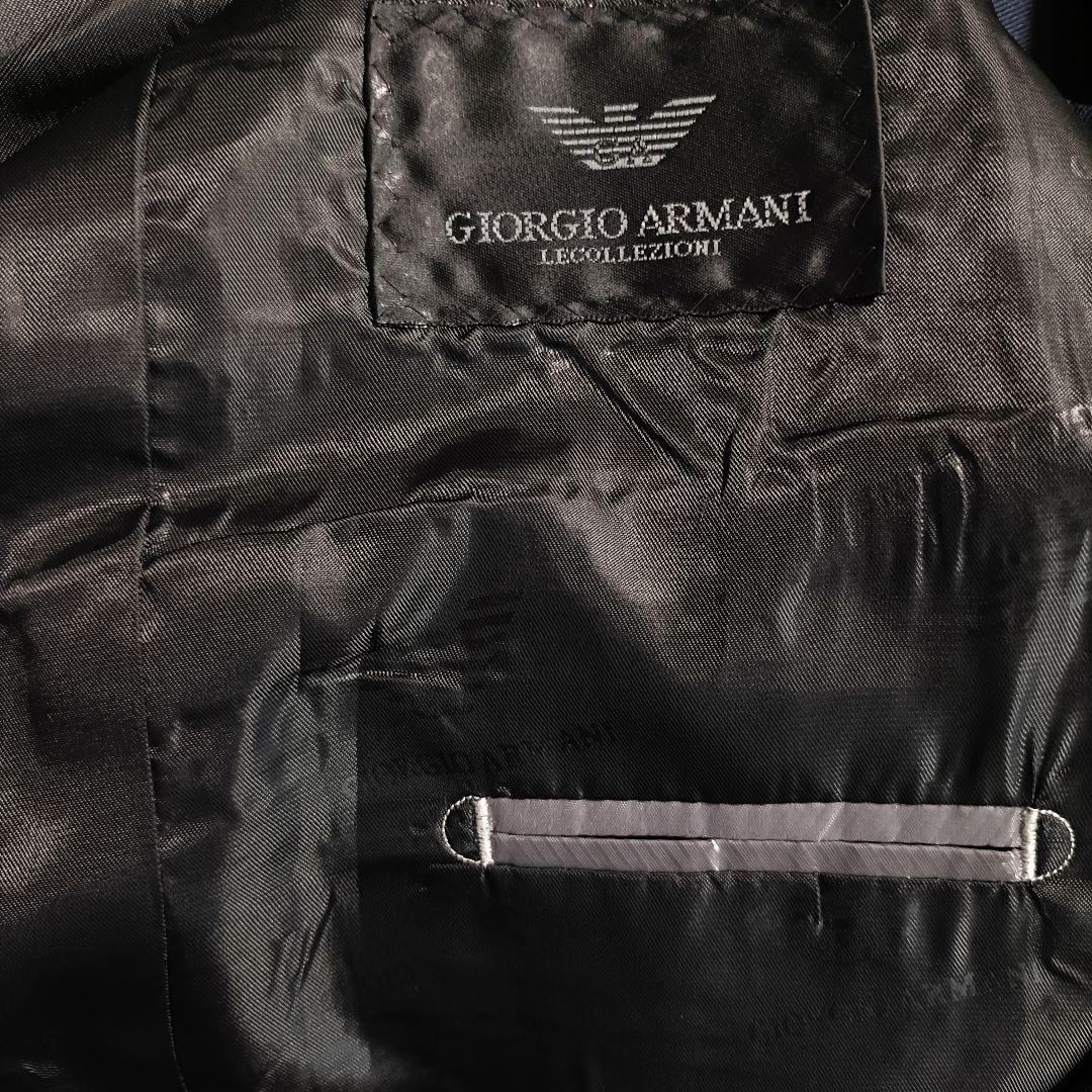 【a1545】GIORGIO ARMANI 美品 スーツ セット 50 ネイビー