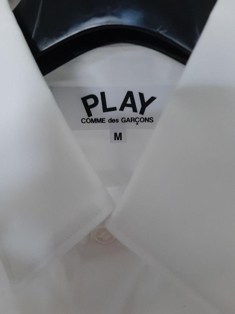 新品未使用希少PLAY COMME des GARÇONS ハート長袖シャツ