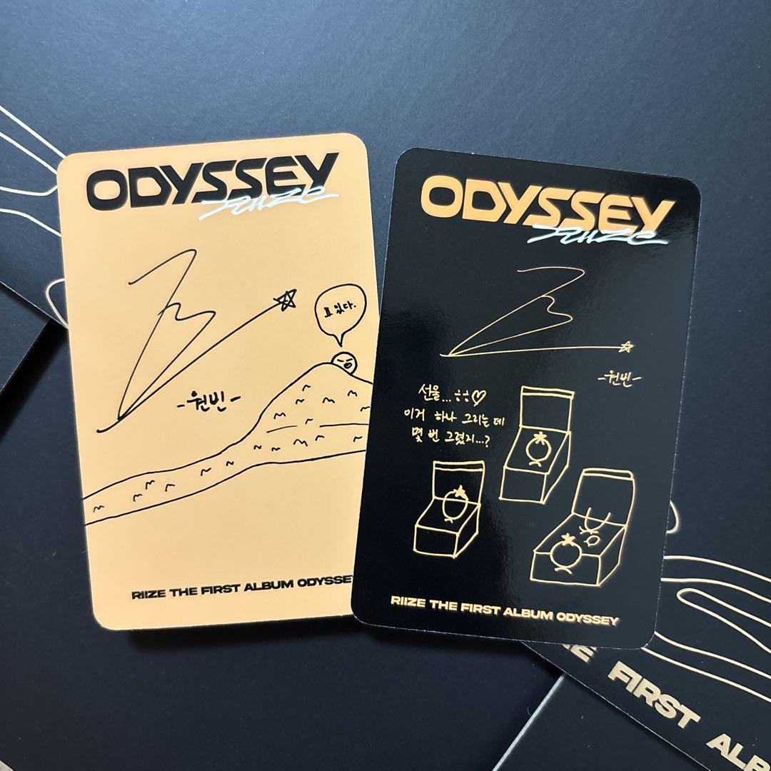 RIIZE ODYSSEY package ウォンビン トレカ2枚 - メルカリ