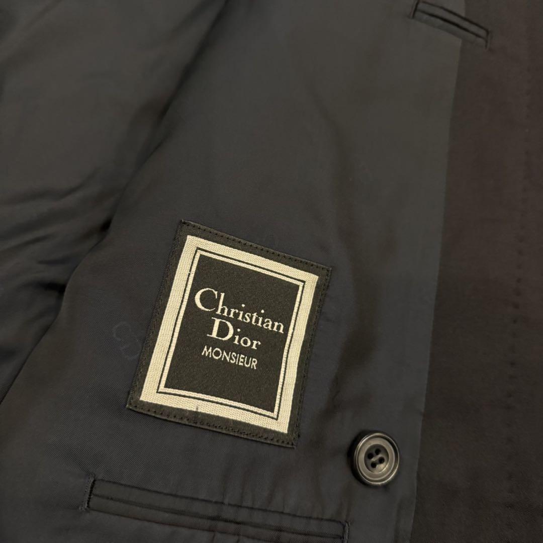★OLD Christian Dior ダブルテーラードジャケット ブラック