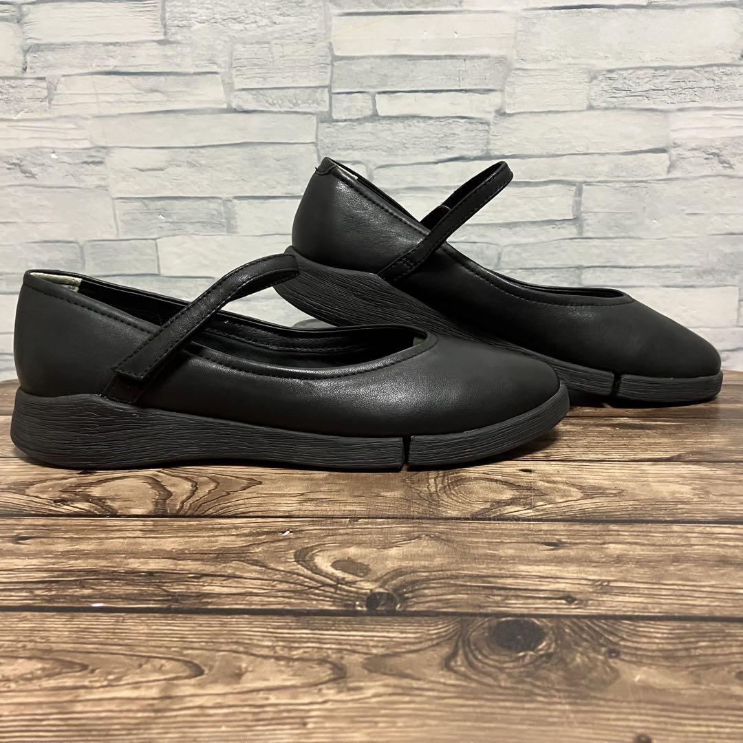 美品【 23.0 】 REGAL ストラップ パンプス フラット シューズ