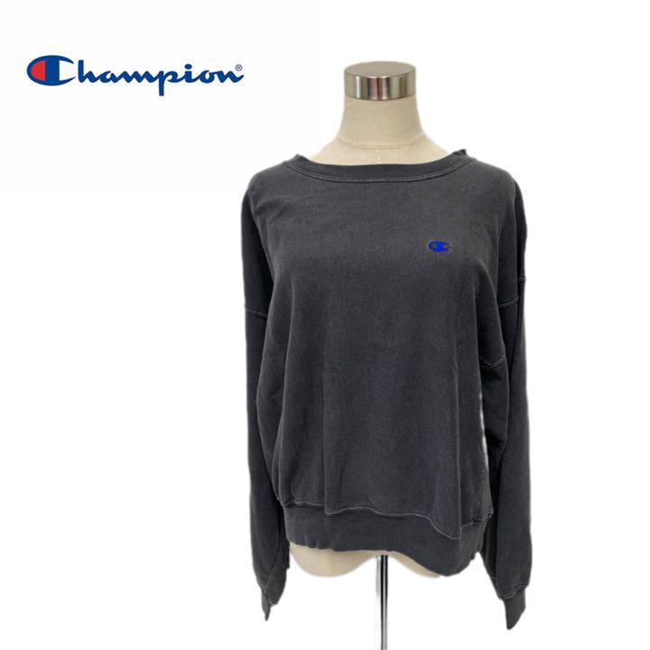 990円 公式サイト champion チャンピオン スウェット トレーナー グレー LARGE