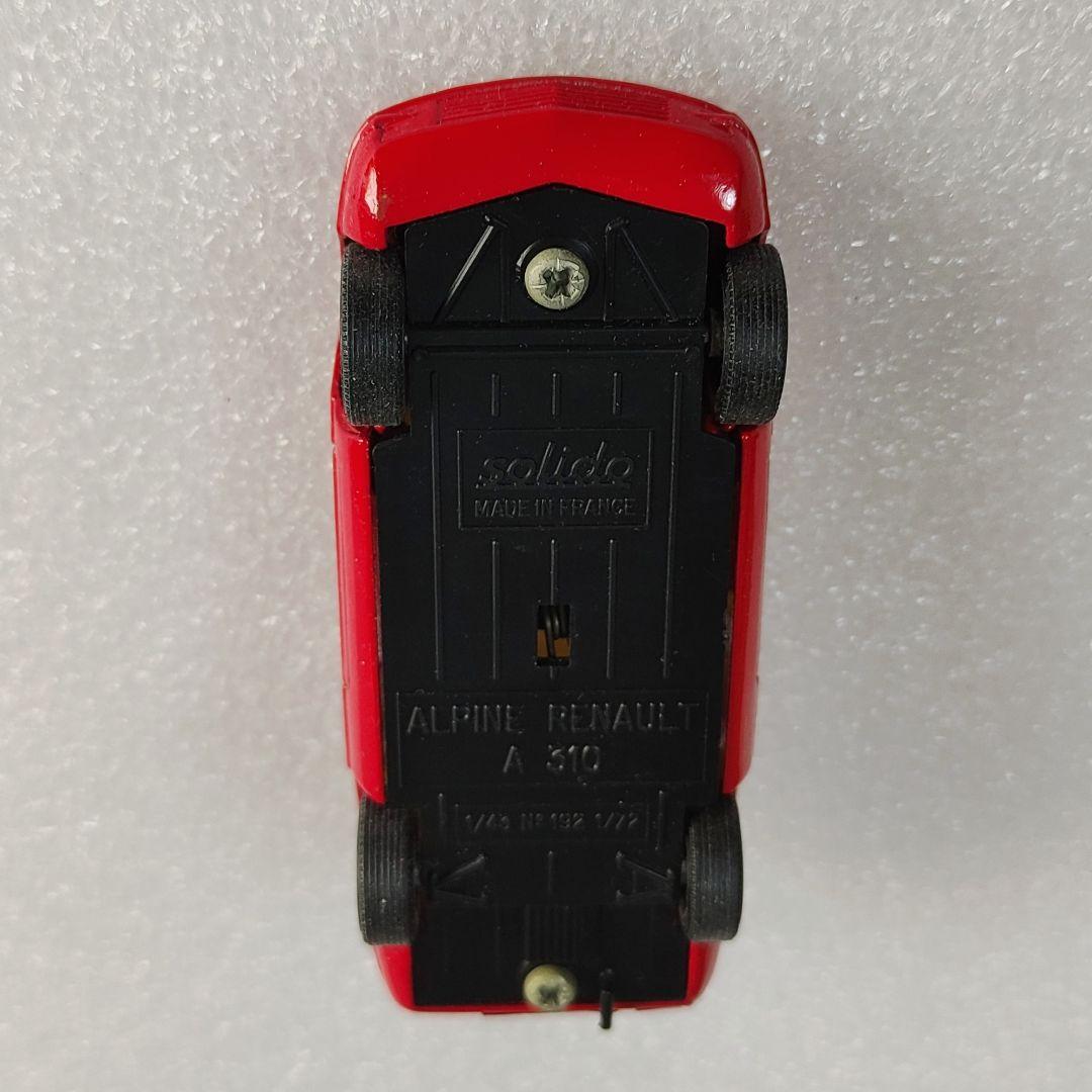 【超希少】solido 192 ALPINE RENAULT A310 箱付
