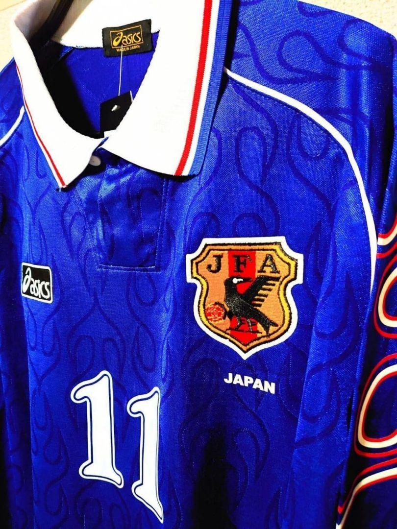 韓国 ファッション通販 1998 日本代表 カズ 三浦知良 ユニフォーム（H） ウェア