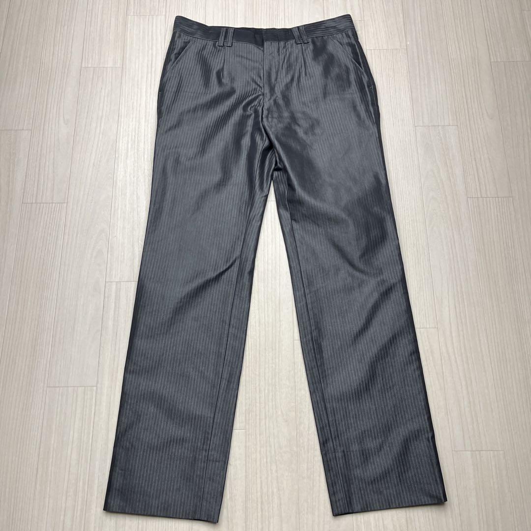 ● BIGLIDUE シルバーストライプ　光沢　スーツセットアップ