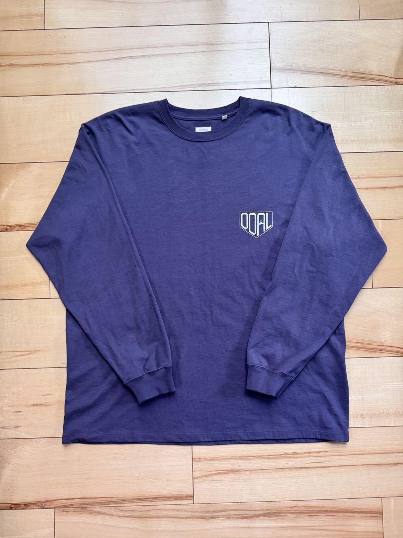 ※試着のみ【Mサイズ】OOAL L/S Graphic Tee nanamica