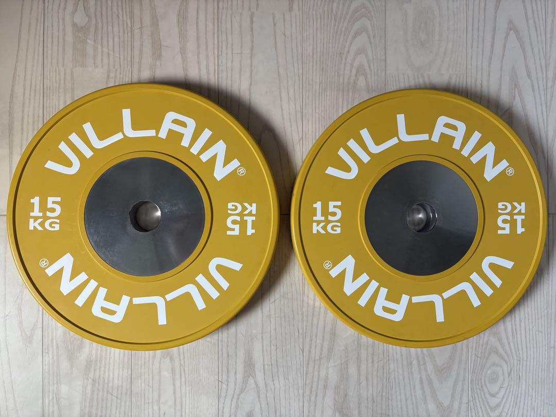 【引取限定】VILLAIN コンペティションバンパープレート 210kgセット VILLAIN コンペティションバンパープレート2.0 — MBC POWER SHOP