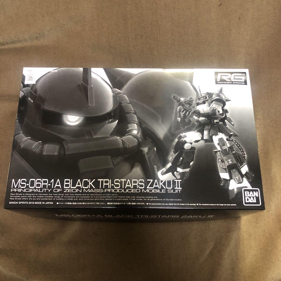 おもちゃ・ プレバンRG 3体セット トリプルアクションベース付き 0x1pA-m39273294913 黒い三連星専用ザクⅡ ョンベース