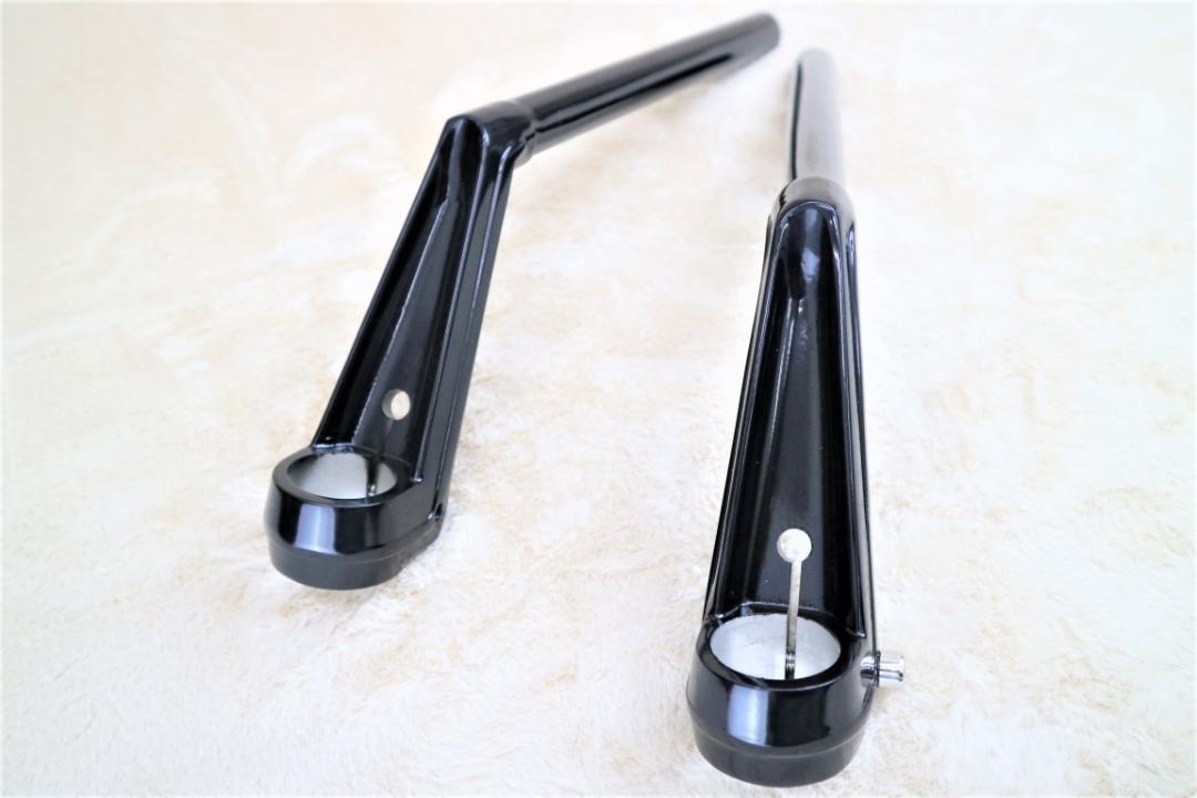 VFハン　ブラック/35Π CBX400F CBR400F 550Fハンドル VFハン 黒/35Π CBX400F CBR400F CBX550Fハンドル - パーツお