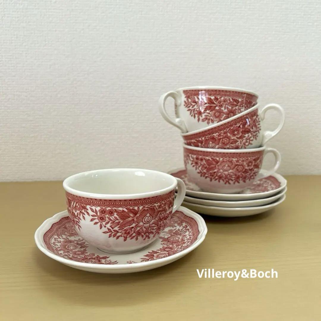 Villeroy&Boch fasan  カップ&ソーサー 4点セット