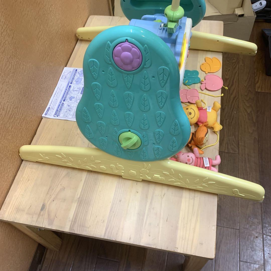 ☆美品☆ タカラトミー くまのプーさんえらべる回転6WAYジムにへんしんメリー