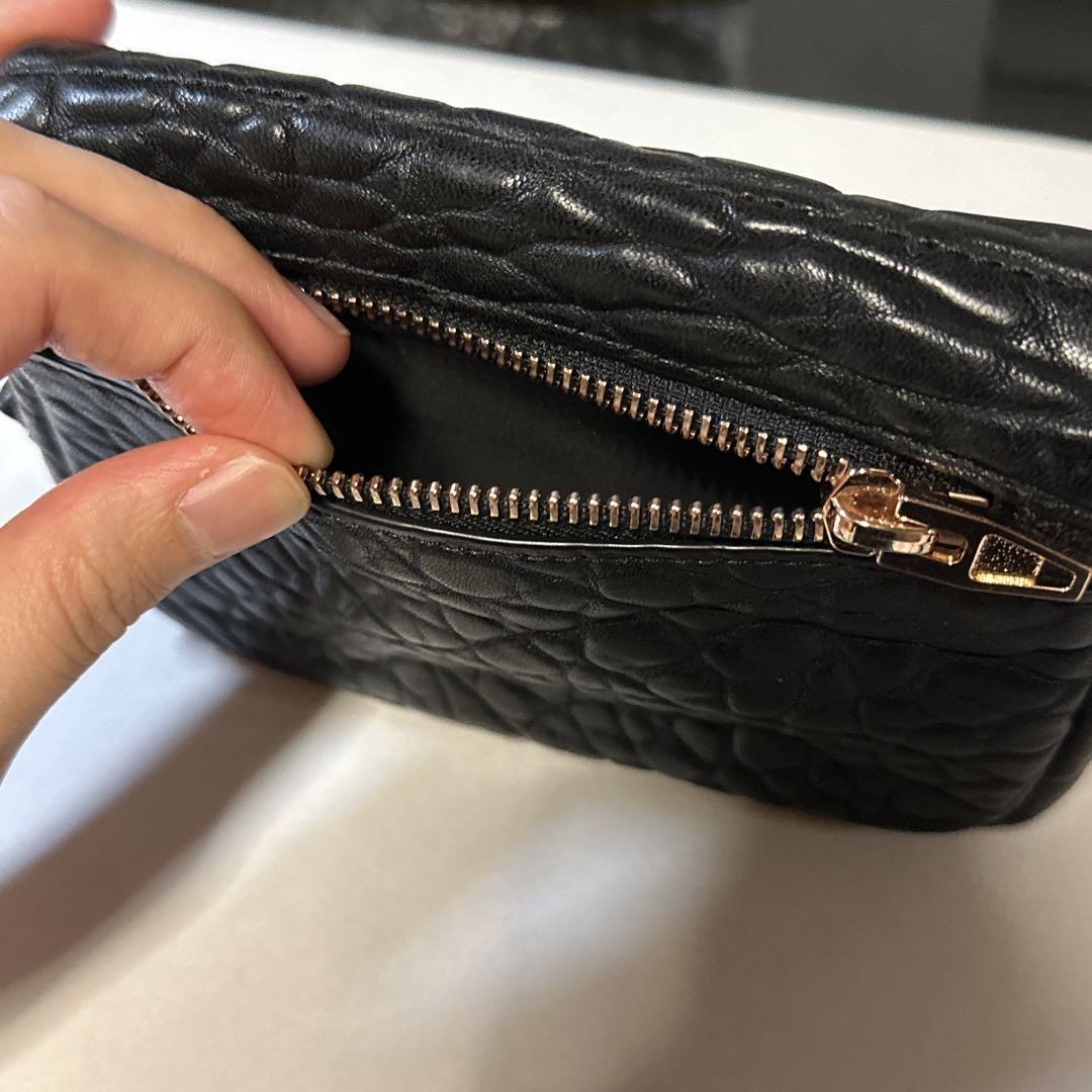 ★Alexander Wang★ 財布クロスボディ ブラック ALEXANDER WANG アレキサンダーワン 革財布 ブラック - メルカリ