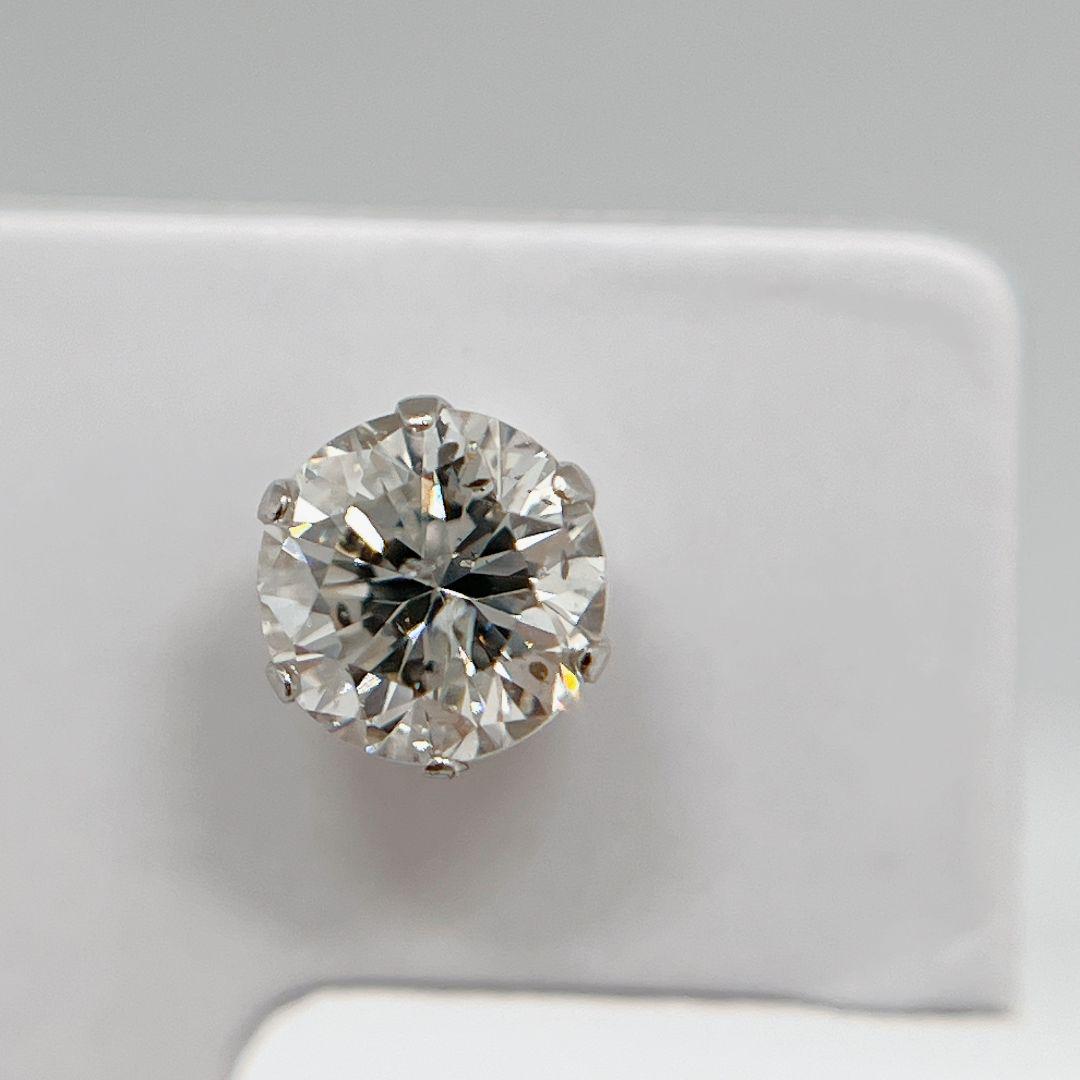 天然ダイヤモンド 計0.944ct  pt900 ピアス
