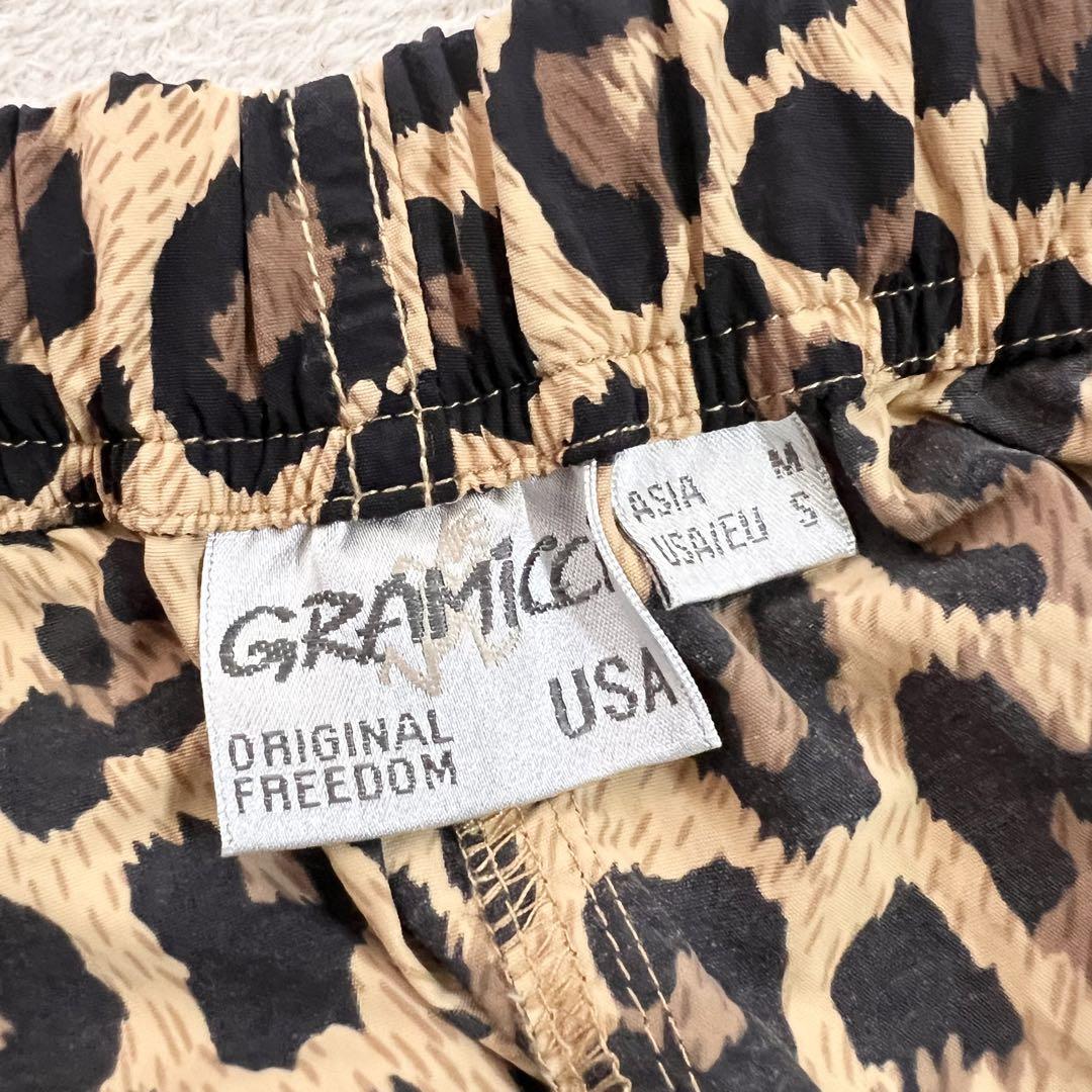 グラミチ　Gramicci ハーフパンツ　レオパード　豹柄 水陸　M
