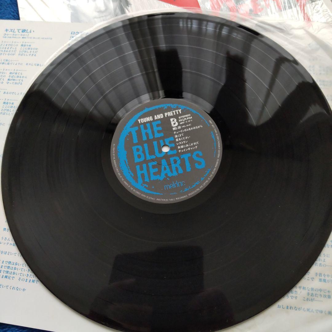 THE BLUE HEARTS ヤングアンドプリティ レコード