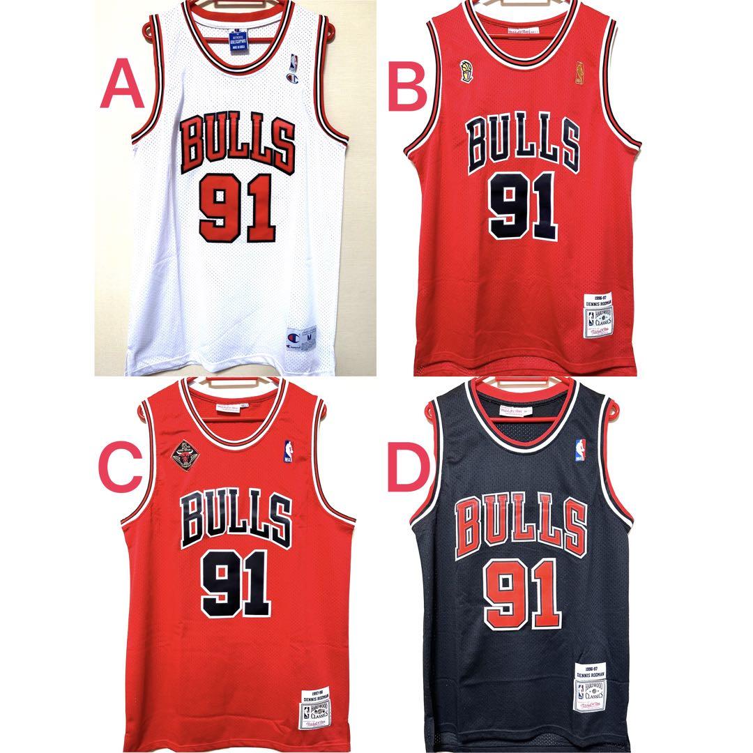 古典 RODMAN BULLS まとめ ロッドマン ユニフォーム バスケットボール