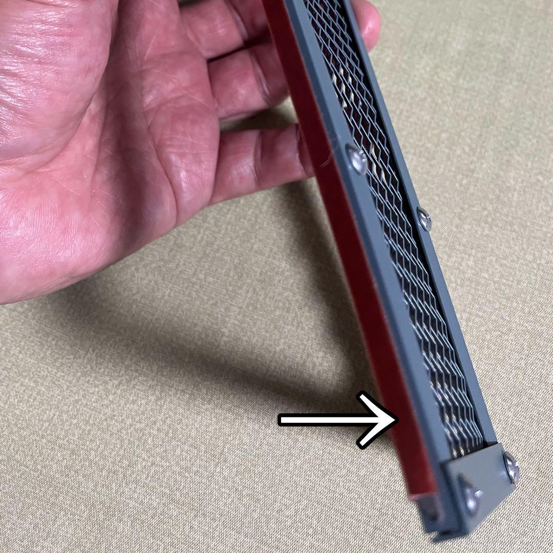 SHUN STYLEラジエターコアガード ブラックリベット付きマットブラック仕様 SHUN STYLEラジエターコアガード ブラックリベット付きマット
