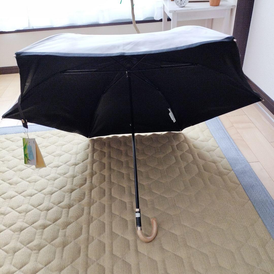 《新品》 ビューランス サマーシールド、楽折 折りたたみ日傘　晴雨兼用①　T