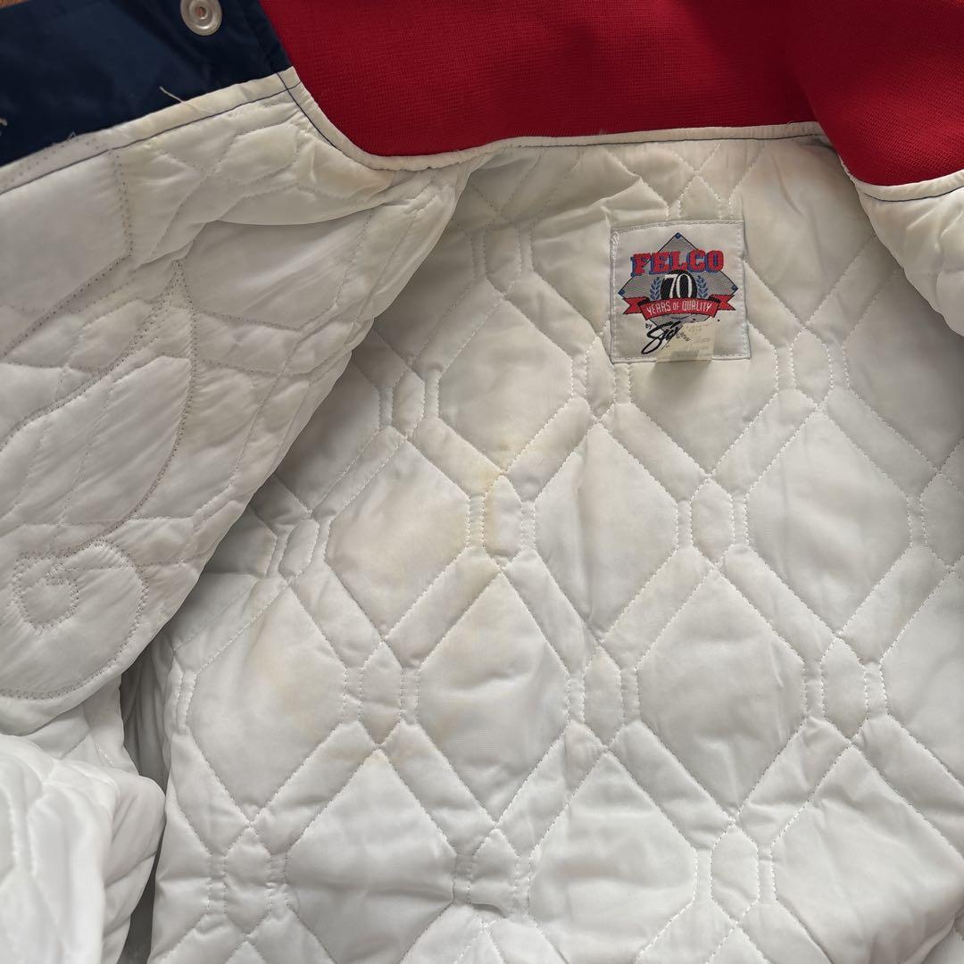 再値下げ⭐︎90s USA製 インディアンズ スタジャンMLB