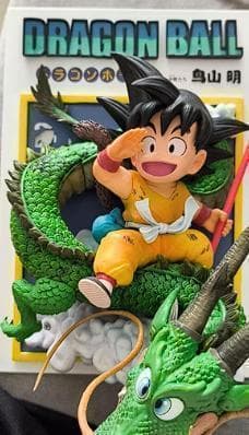 ドラゴンボール　孫悟空と神龍　漫画扉絵　フィギュア　30cm
