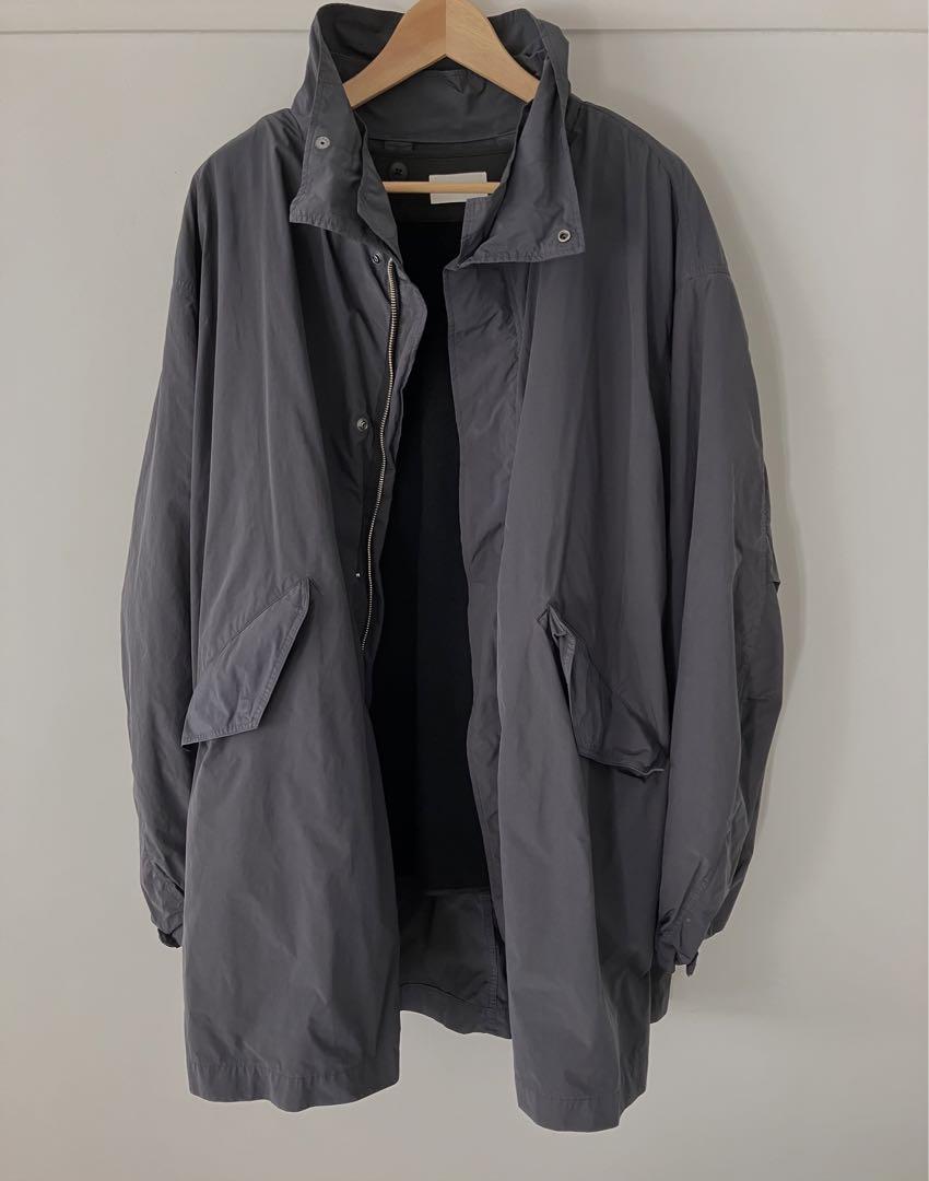 ATON AIR VENTILE SHORT MODS COAT 06 タグ付き