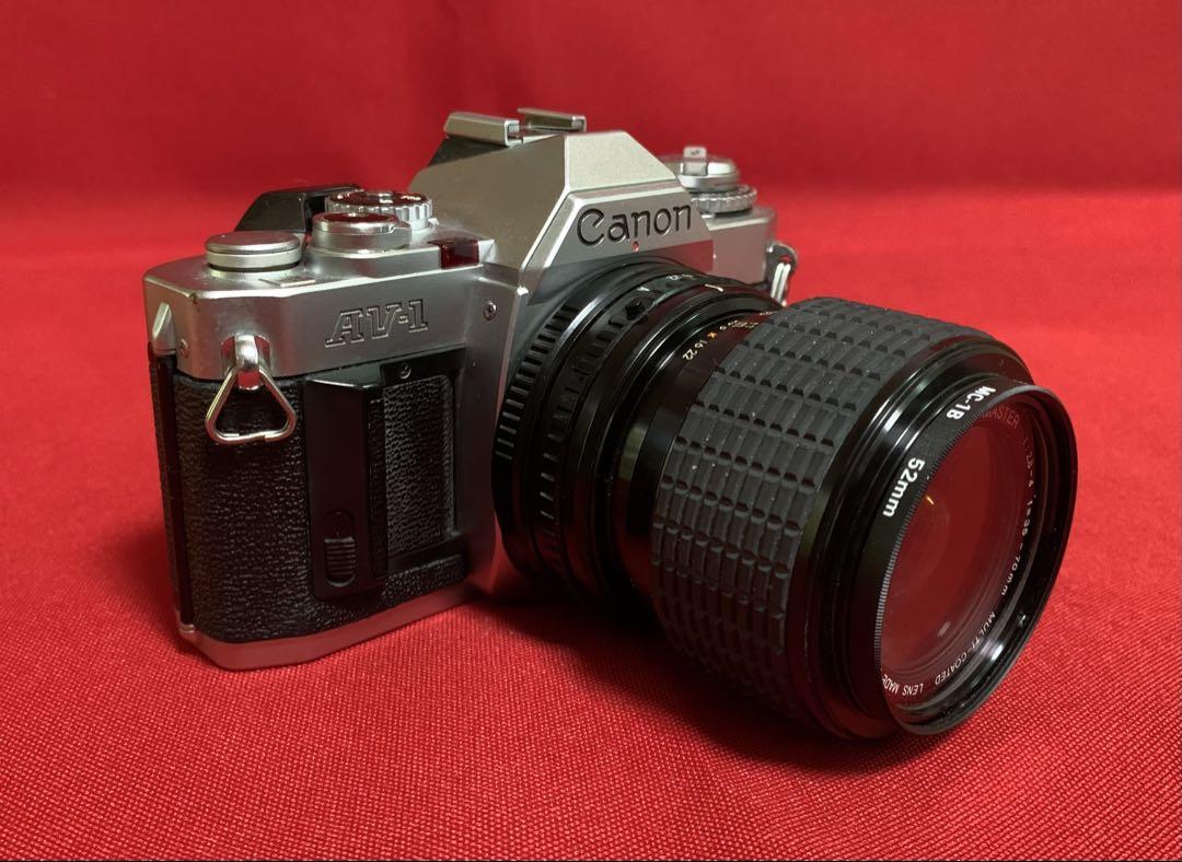 Canon AV-1 フィルム一眼レフカメラレンズ付き