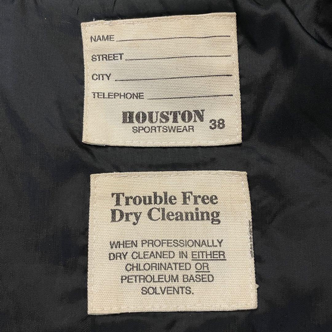 HOUSTON Stadium Jacket ヒューストン スタジャン グリーン