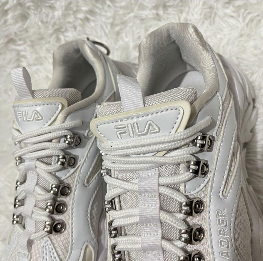 【希少】FILA ADER フィラ　コラボスニーカー ホワイト　23.0cm