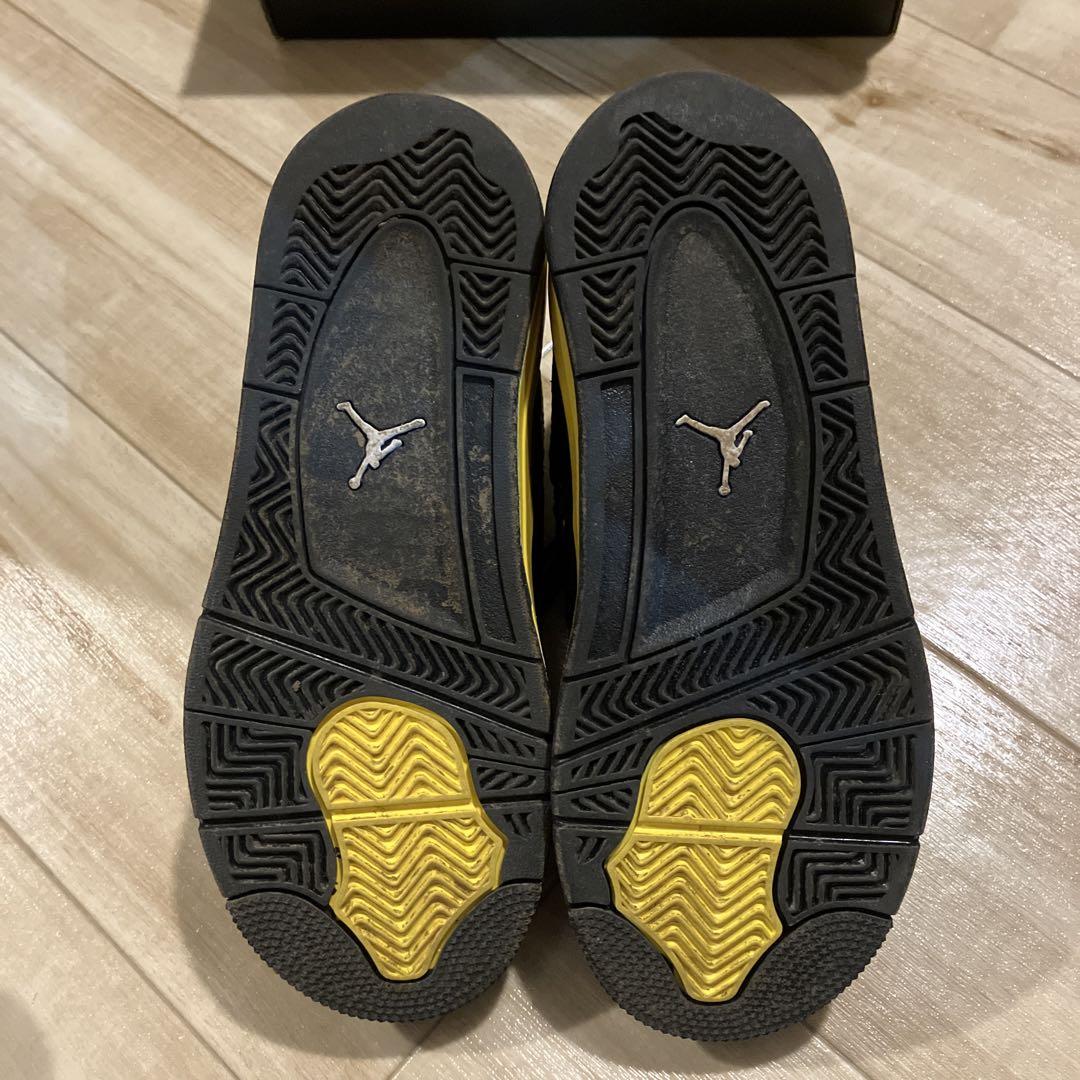 Nike PS Air Jordan 4Retro 　サンダー 22ｃｍ