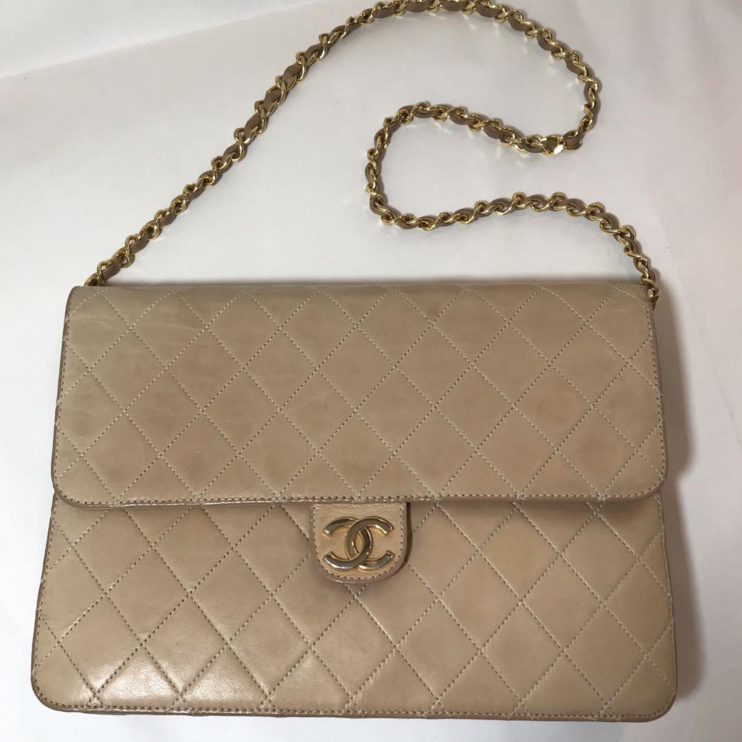 シャネル　マトラッセ　チェーンショルダーバッグ　ヴィンテージ 楽天市場】【中古】【良い】 OLDCHANEL オールドシャネル
