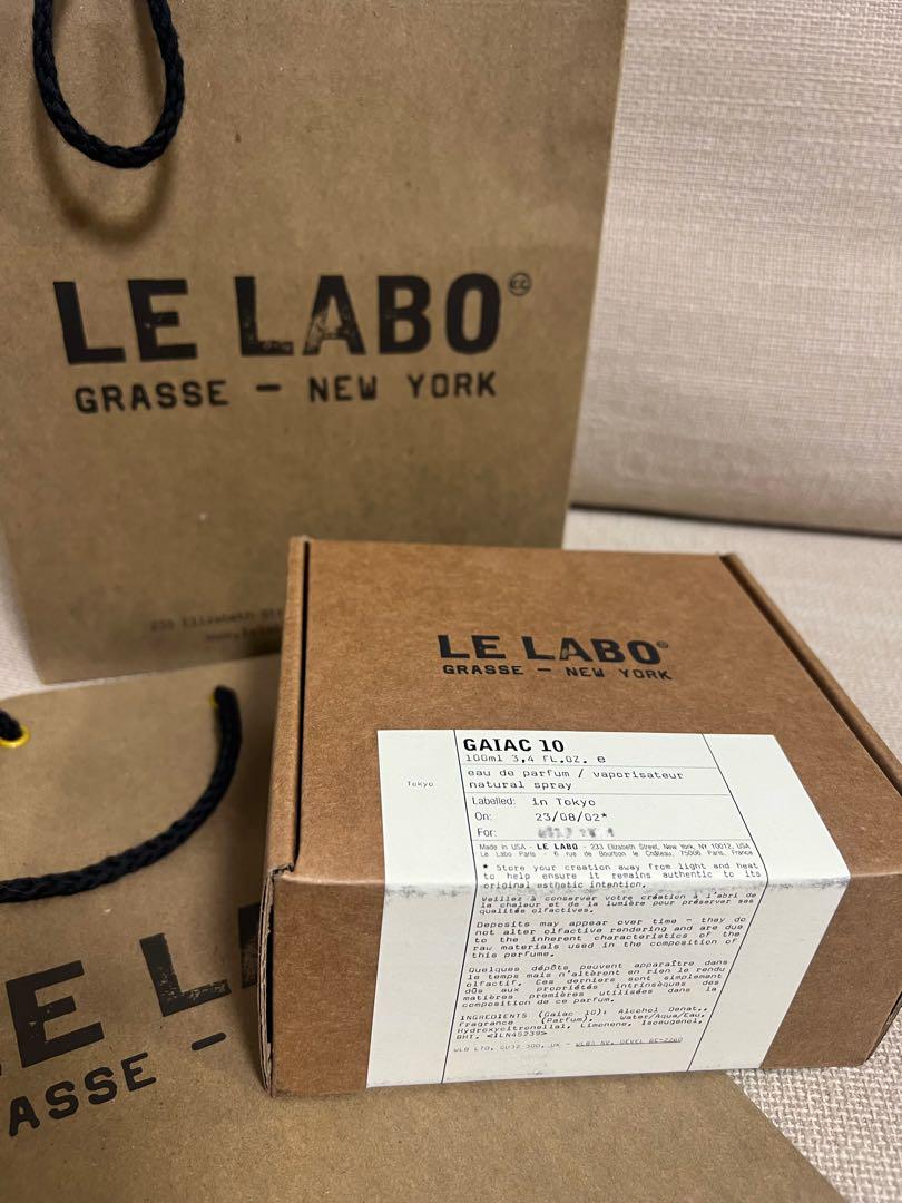 （更にお値下げ）【新品】LE LABO GAIAC 10  100ml 正規品