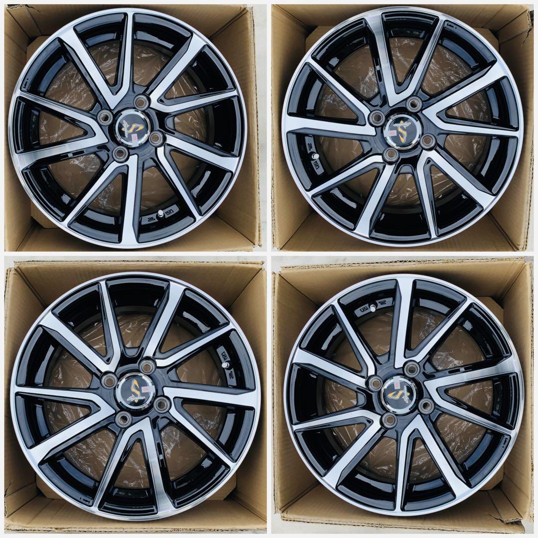 SEPTIMO ◆新品 社外 アルミ ホイール◆15インチ4本セット