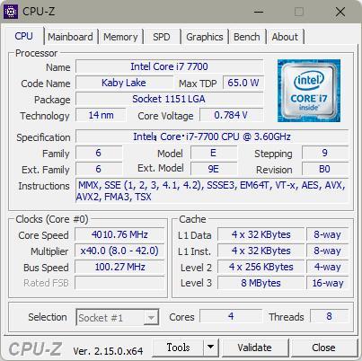 アウトレット ASUS Z270G WIFI i7-7700
