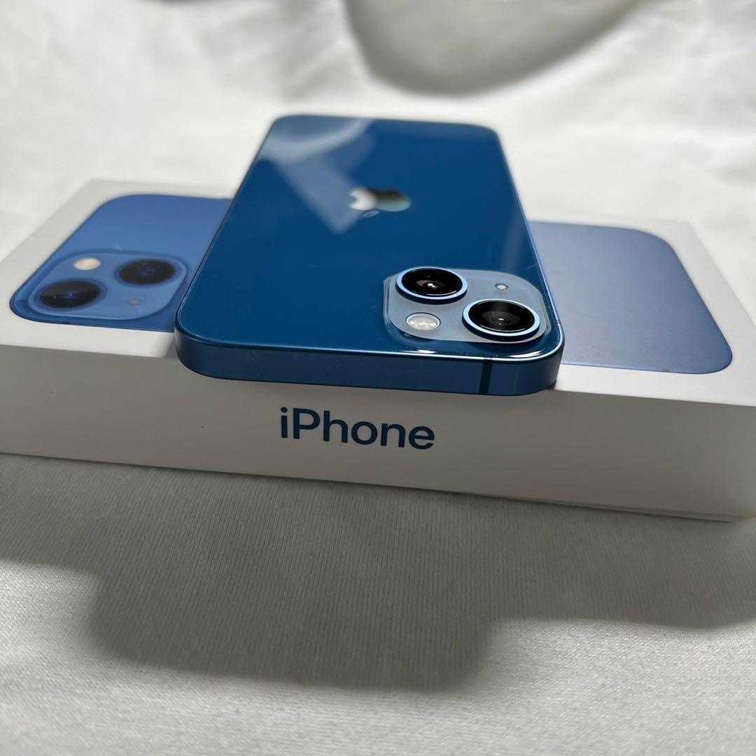 SIMフリー iPhone13 128GB ブルー(箱あり)