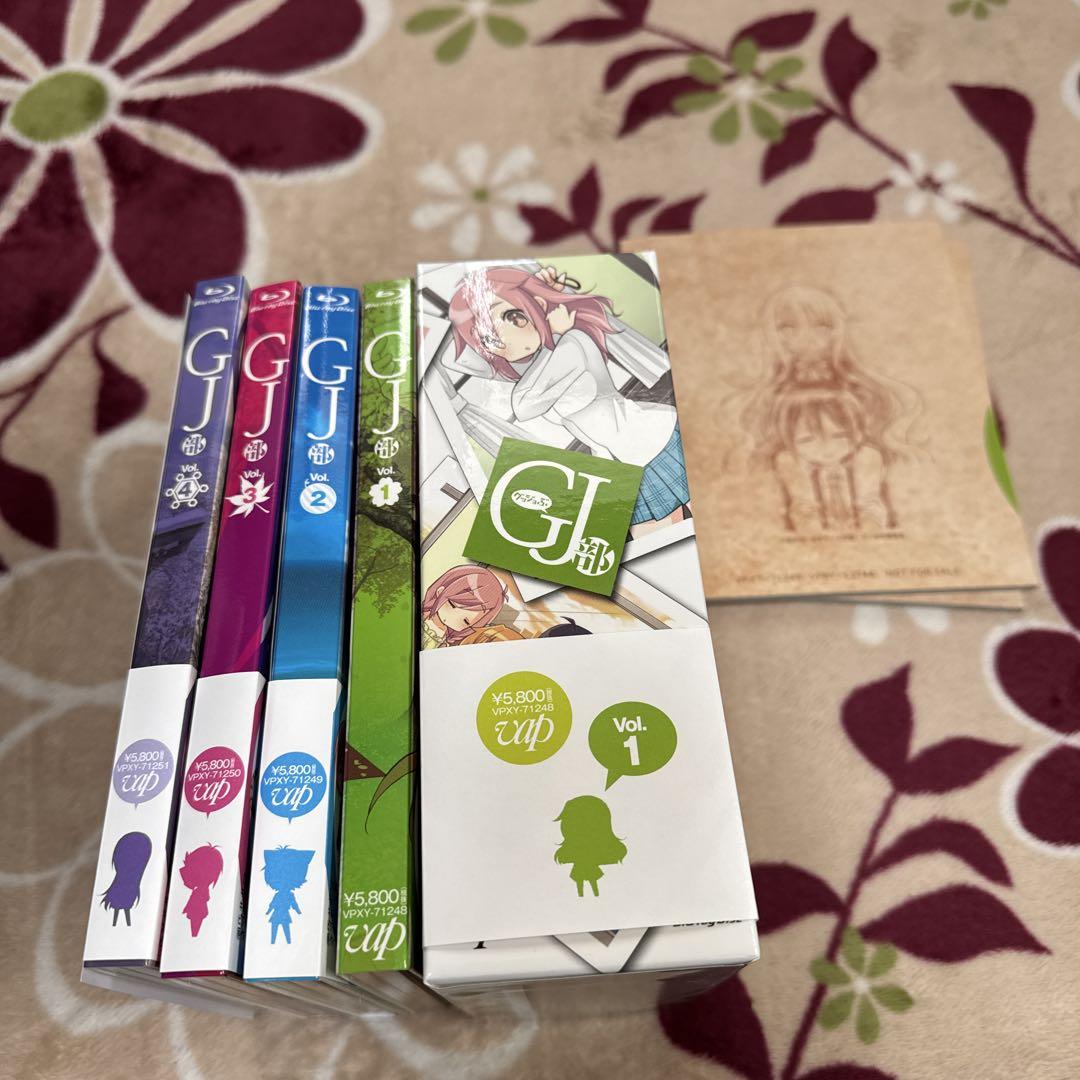 GJ部 Blu-ray 全4巻 収納BOX ブックレット2冊