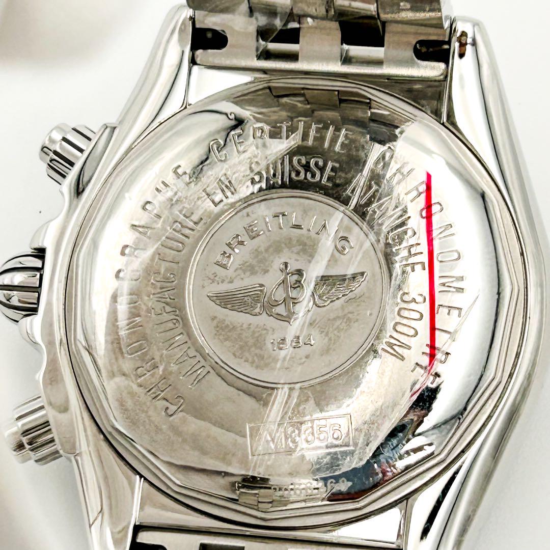 【超美品】ブライトリング BREITLING A13356 クロノマット 画像8