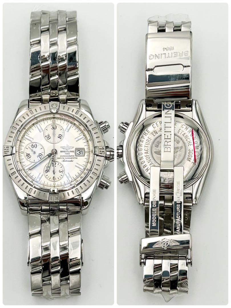 【超美品】ブライトリング BREITLING A13356 クロノマット 画像9