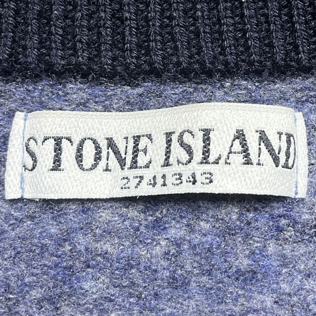 人気 STONE ISLAND ロゴ ワッペン ニット セーター アーカイブ