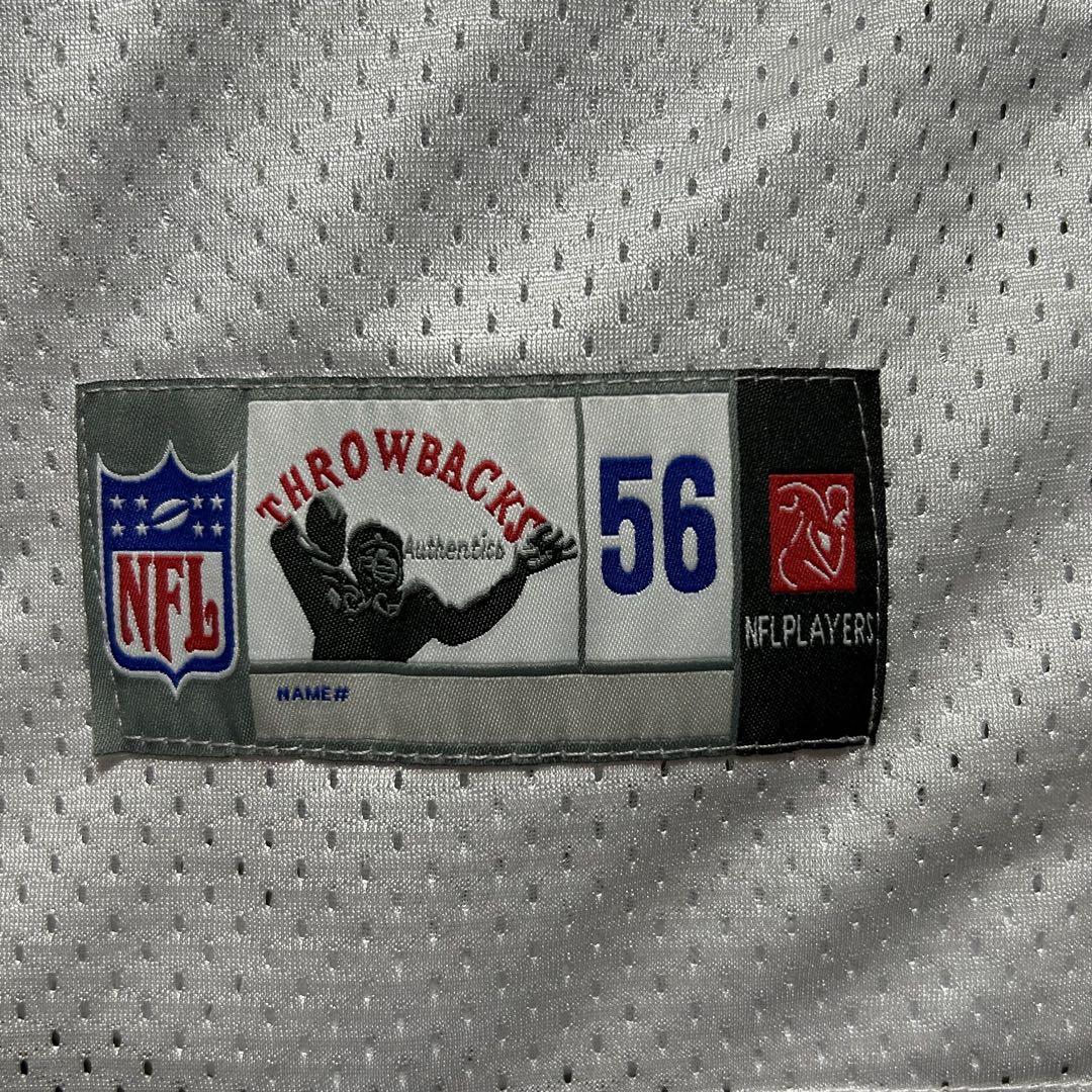 NFLカウボーイズ肉厚ゲームTシャツ両面刺繍ワッペン白ホワイト