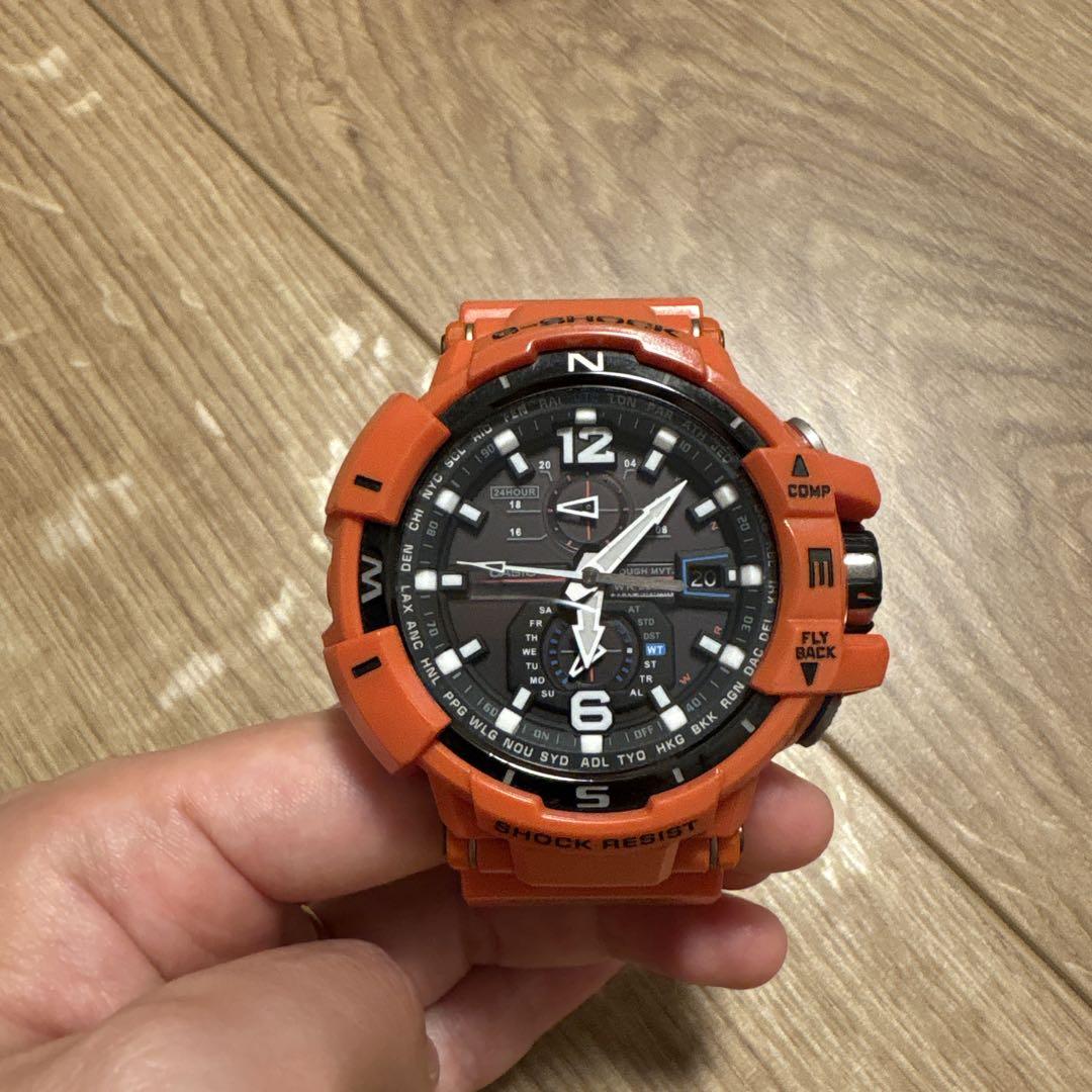 【CASIO／G-SHOCK】 GW-A1100R 限定カラーモデル CASIO／G-SHOCK】 GW-A1100R 限定カラーモデル