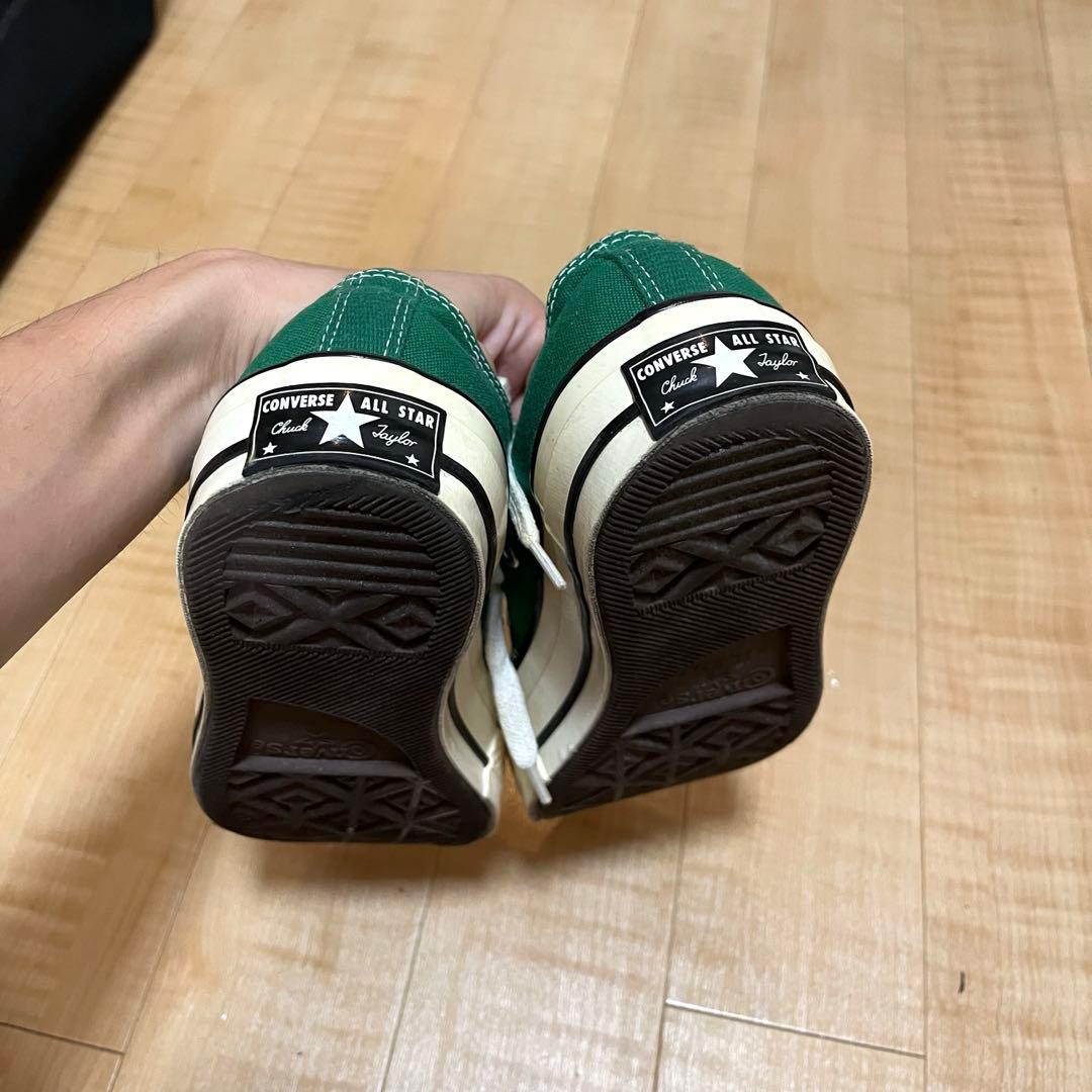 ct70 チャックテイラー グリーン 25.5cm コンバース オールスター