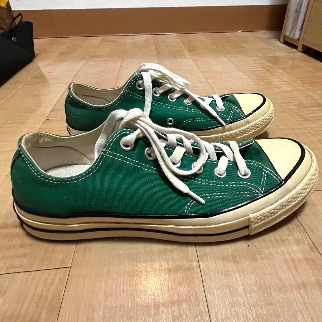ct70 チャックテイラー グリーン 25.5cm コンバース オールスター