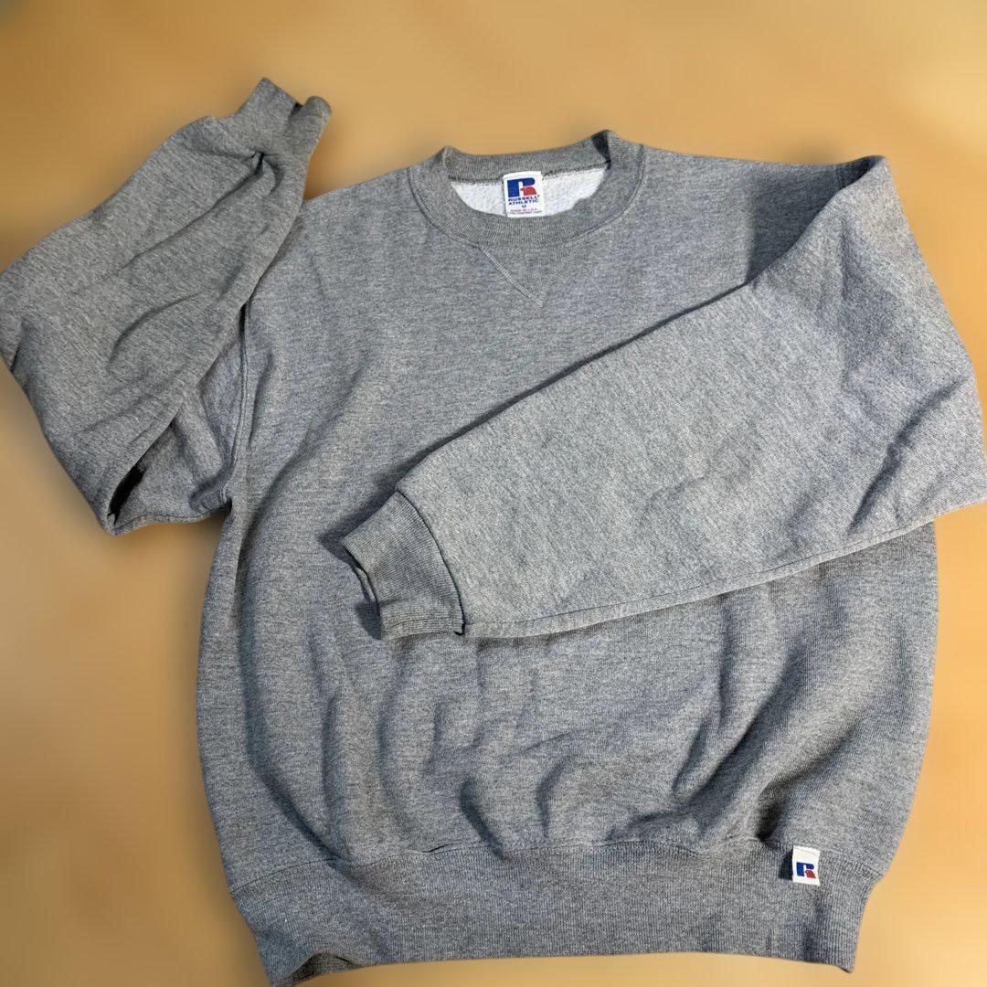RUSSELL ATHLETIC USA製ラッセル　グレー トレーナー M