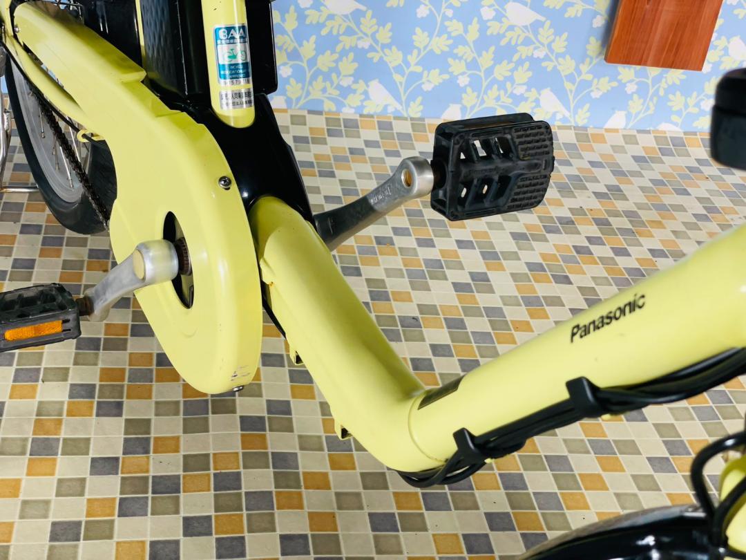 【PANASONIC】20インチ電動アシスト自転車2166