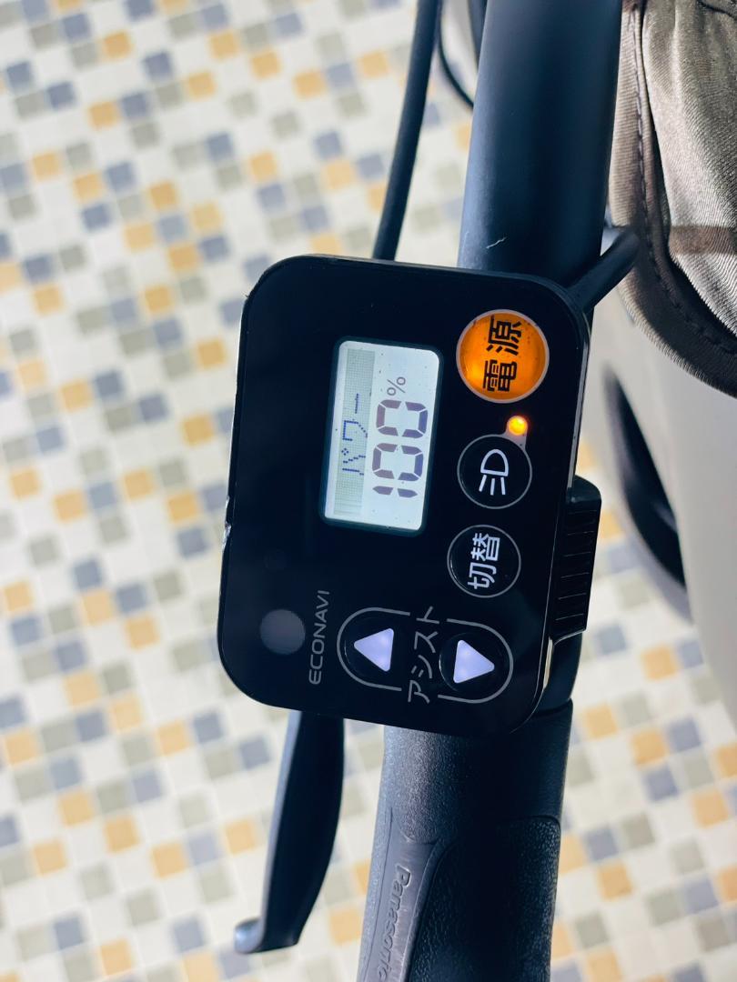 【PANASONIC】20インチ電動アシスト自転車2166
