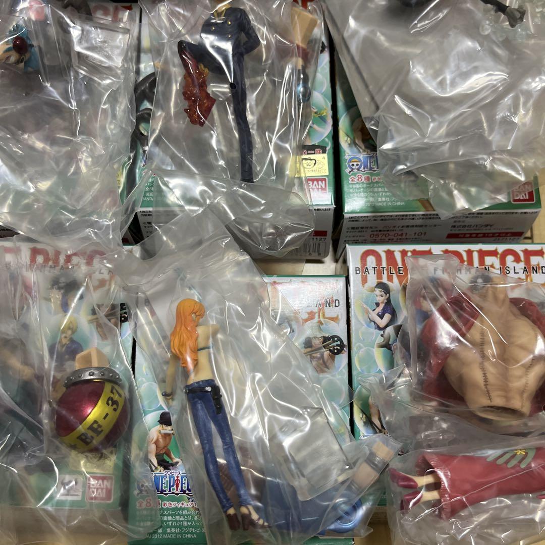 ONE PIECE バトル・オブ・フィッシュマンアイランド 8種セット 超造形魂 ONE PIECE バトル・オブ・フィッシュマンアイランド 8種セット