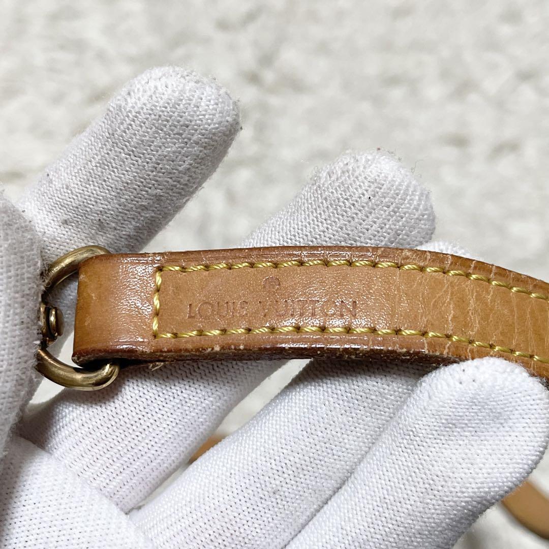 鑑定済・良品 ルイヴィトン ショルダーストラップ レザー