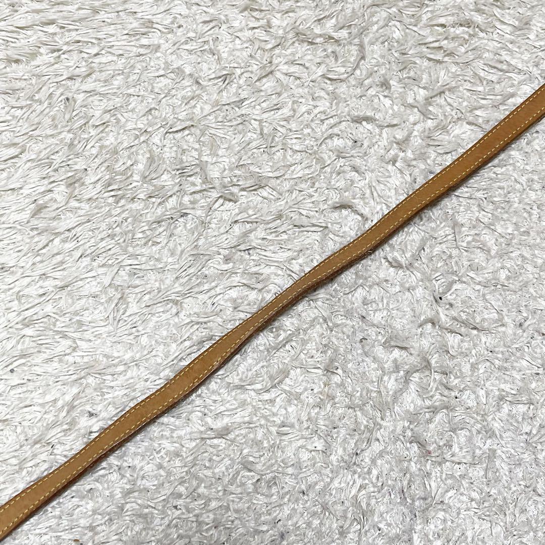 【良品】ルイヴィトン ショルダー紐　レザー　ゴールド金具　　刻印