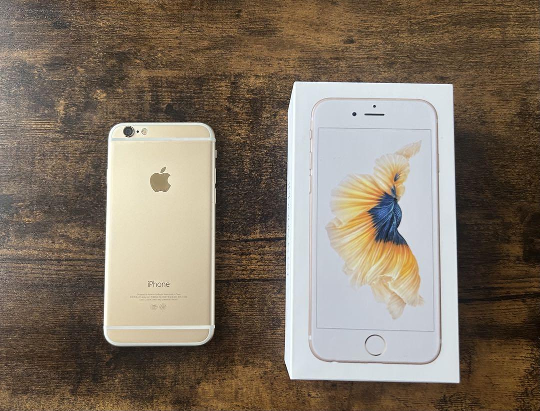iPhone6s 本体 64GB SIMフリー ゴールド アイフォン アイホン ムスビー｜美品 国内版 SIMフリー iPhone 6s 64GB ゴールド色